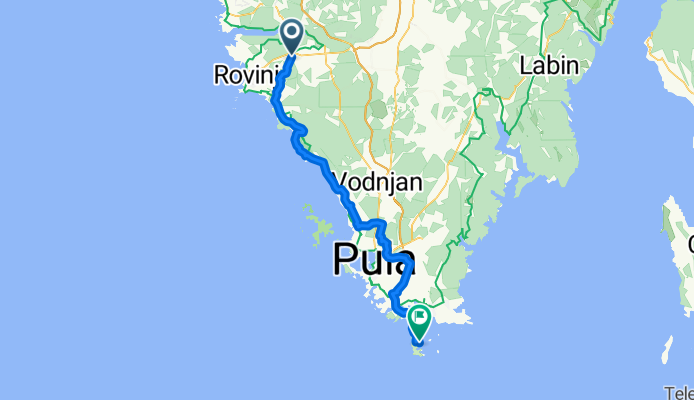 Rovinjsko Selo, Rovinjsko Selo nach Regione Istriana