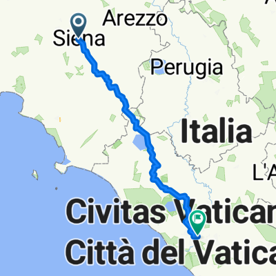 Piazzale Carlo Rosselli nach Repubblica (Ma)