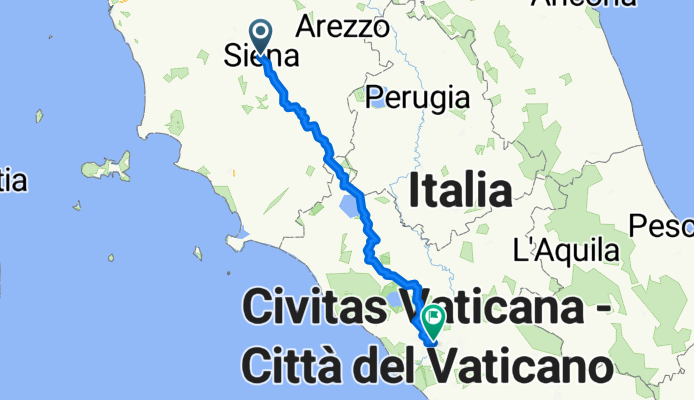 Piazzale Carlo Rosselli nach Repubblica (Ma)