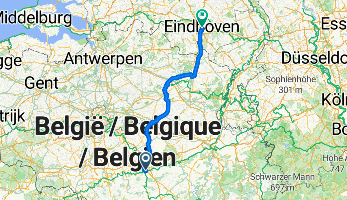 17 Namur - Eindhoven