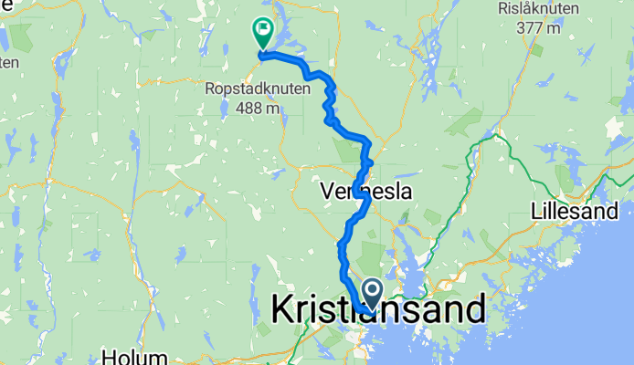 Kristiansand - Birketveit