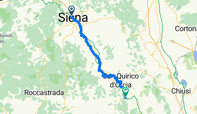 Siena - Castiglione d'Orcia