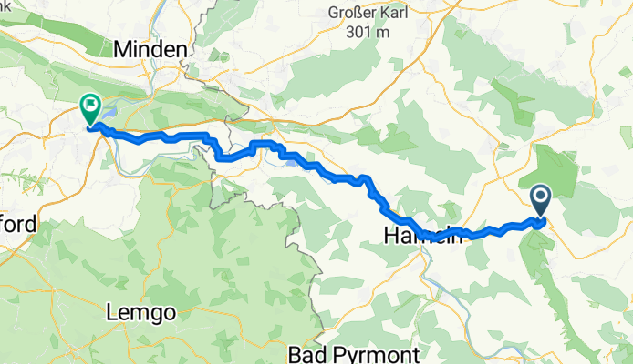 Coppenbrügge - Bad Oeynhausen