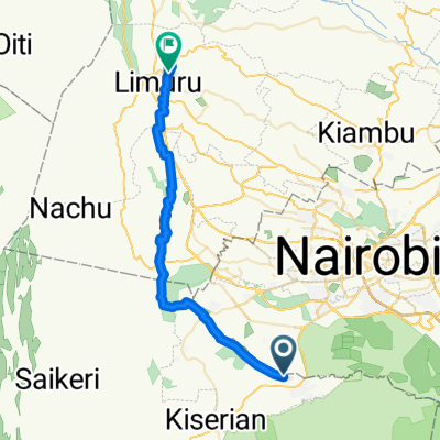 Magadi to Limuru Town.