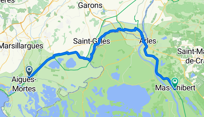 Aigues-Mortes - Saint-Martin-de-Crau