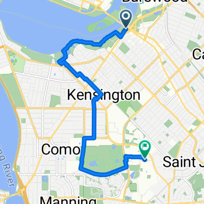 From East Perth to Bentley