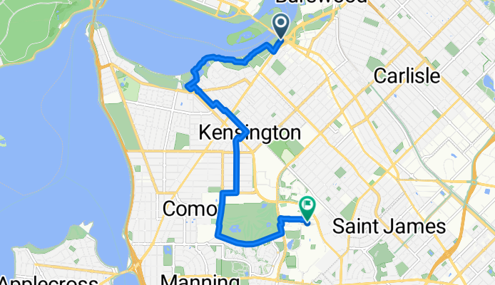 From East Perth to Bentley