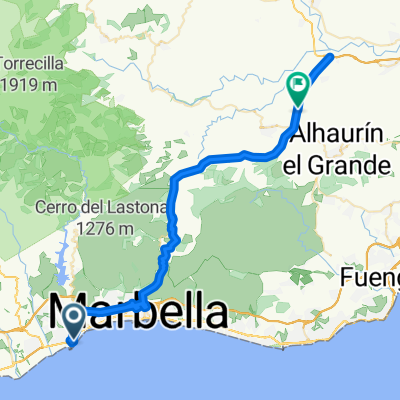 Avenida de las Naciones Unidas B to Calle el Burgo