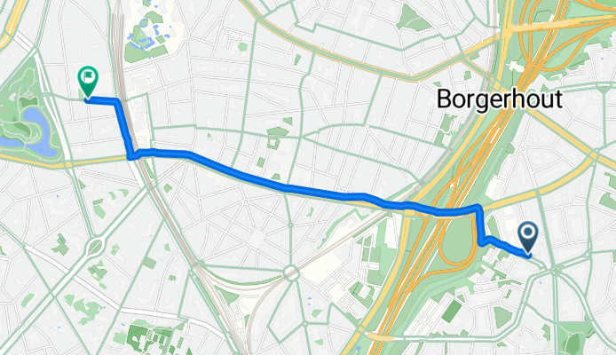 Karel De Preterlei, Antwerpen naar Lange Herentalsestraat, Antwerpen