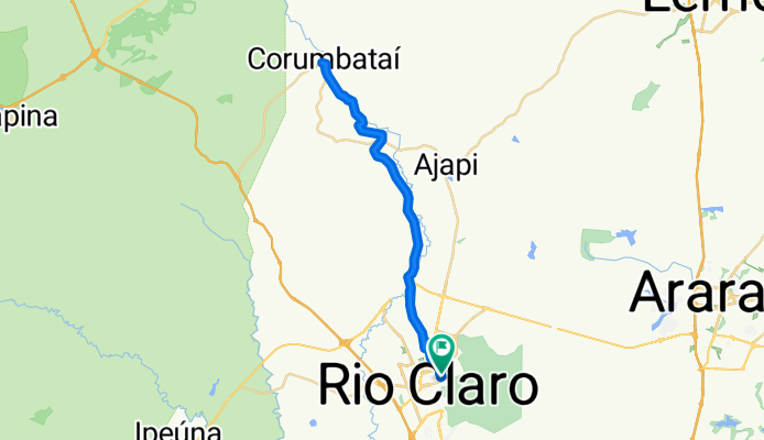 Avenida 14 A, Rio Claro a Avenida 14 A, Rio Claro