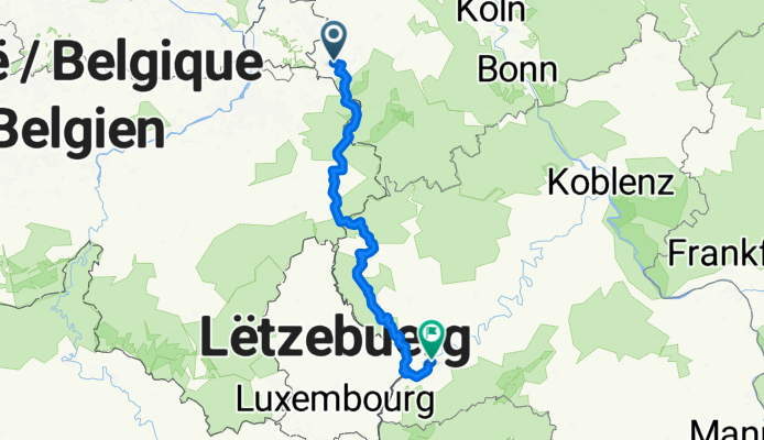 Von Aachen bis Trier