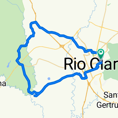 Avenida 14 A, Rio Claro a Avenida 14 A, Rio Claro