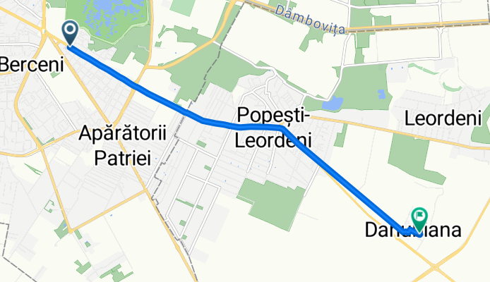 Șoseaua Olteniței to Şoseaua Olteniţei