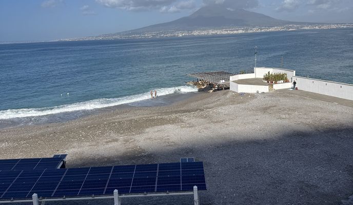 Photo 1 of the Bikemap route "Бари - Неаполь. 7"