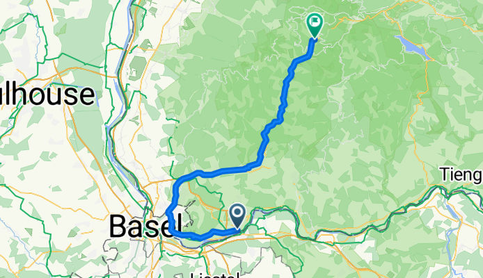 Von Rheinfelden (Baden) bis Todtnau