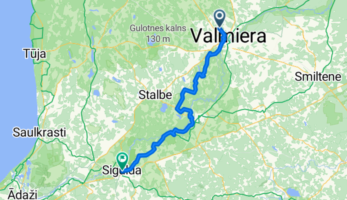 Valmiera - Sigulda