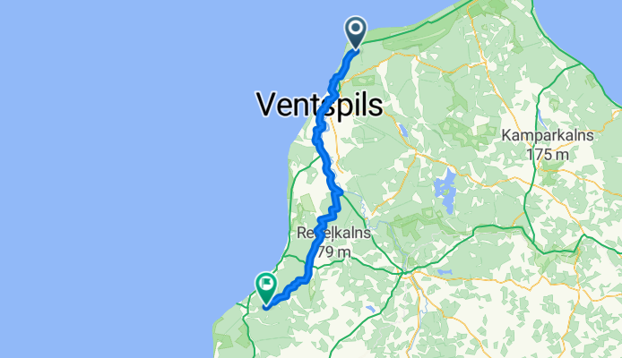 Ventspils - Pāvilosta