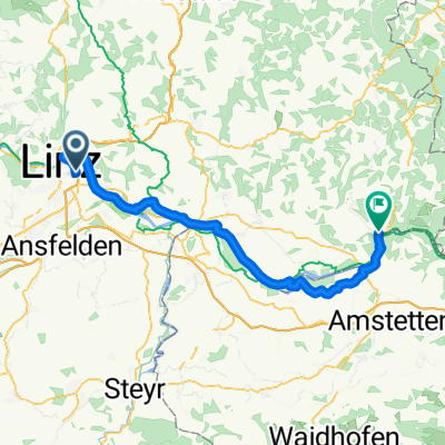 Prinz-Eugen-Straße, Linz to Kreuznerstraße, Grein