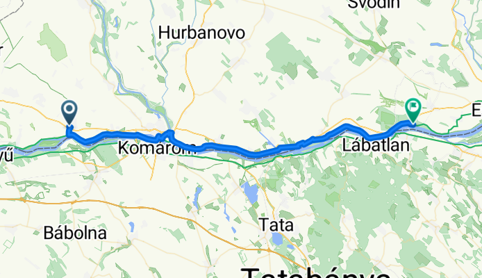 Komárno - Nyergesújfalu