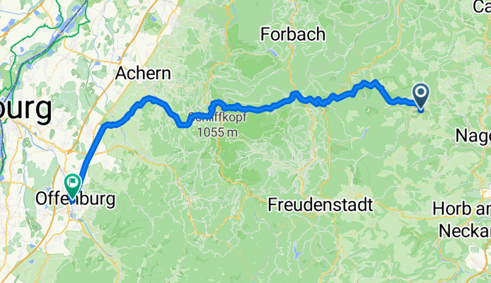 Altensteig - Offenburg