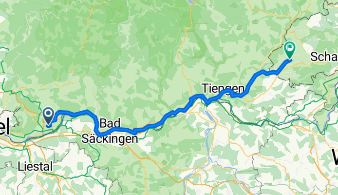 Rheinfelden - Hallau