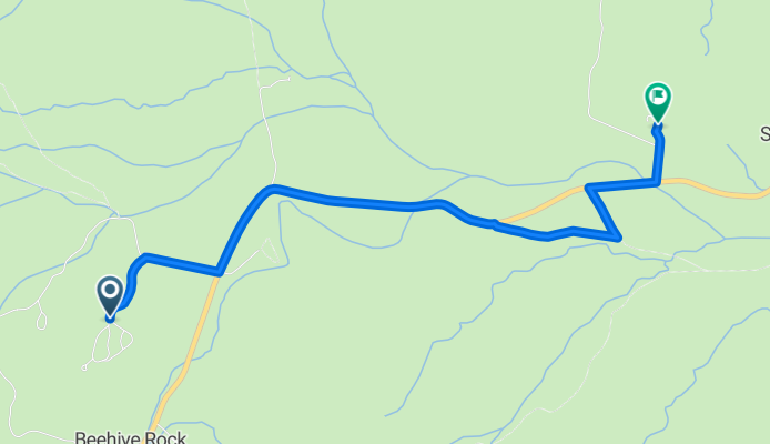 Valley of Fire Highway to Valley of Fire Vistor Center