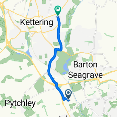 Pytchley, Kettering to Montrose House, Kettering