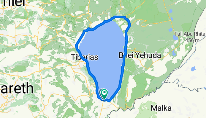 הקפה מלאה 60.5 סובב כנרת