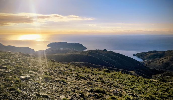 Photo 1 de l’itinéraire Bikemap « 17 Roses Mas-Oliva Serrat-de-Can-Berta Bombo Peni Pedres-Negres Puig-Rodó Les-Gates-Oest Fràgam »