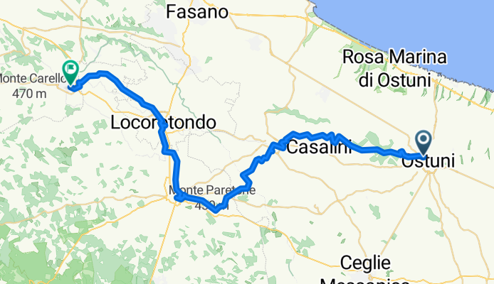 Vico Bruno Buozzi, Ostuni to Largo Matellotta, Alberobello