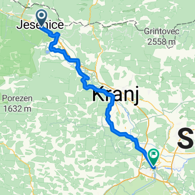 Jesenice - Ljubljana
