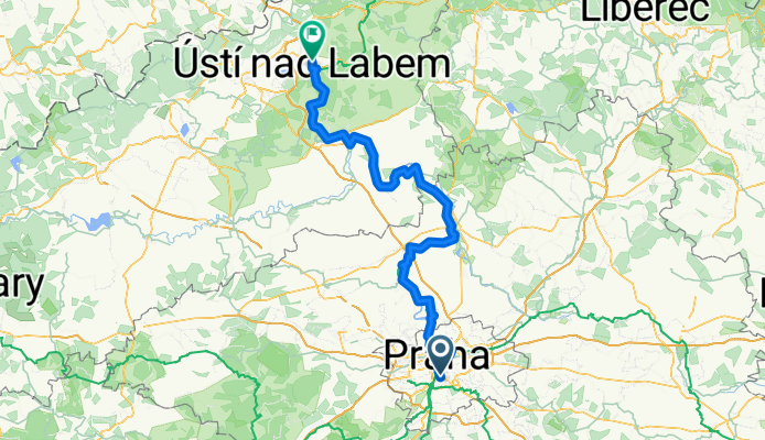 Praha - Ústí nad Labem