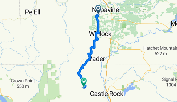 Napavine - Castle Rock