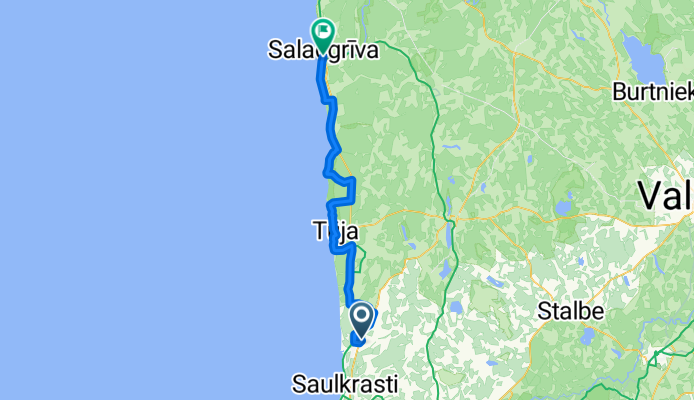 Saulkrasti - Salacgrīva