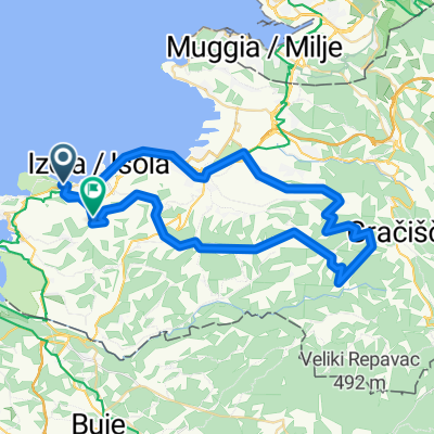 Route in Izola