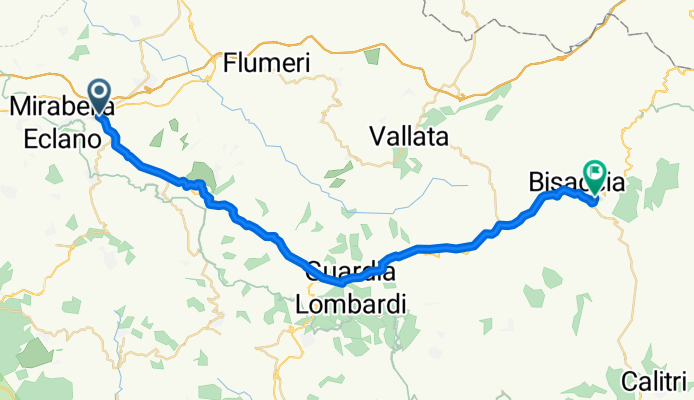 Passo di Mirabella-Pianopantano - Bisaccia