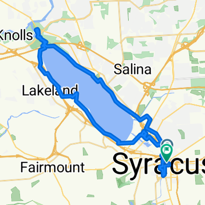 E Willow St, Syracuse to E Willow St, Syracuse