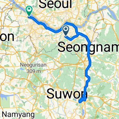 Route to Seoul