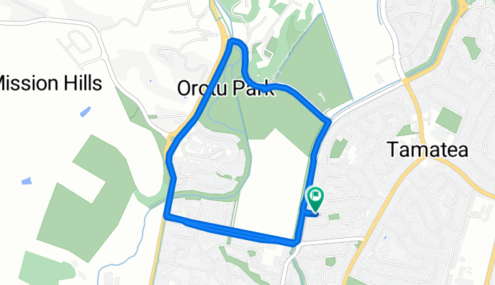 Glamorgan Avenue to Glamorgan Avenue