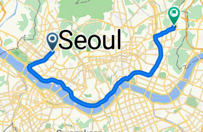 홍은동, 서울특별시에서 신내동, 서울특별시까지