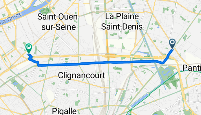 De Rue Lécuyer à Rue Morel