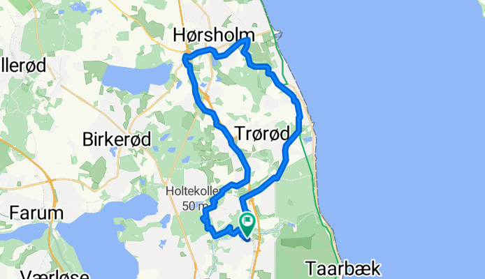 Route in Kongens Lyngby