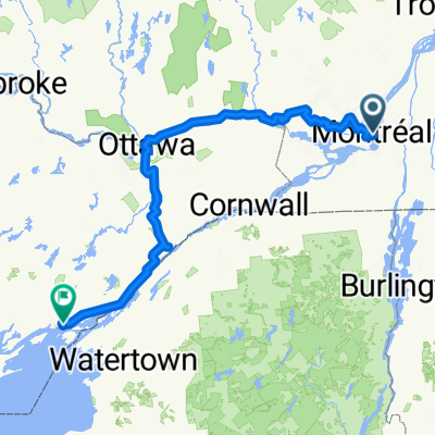 Von Montreal bis Mirabel