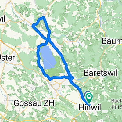 Rebhaldenstrasse, Hinwil nach Rebhaldenstrasse, Hinwil