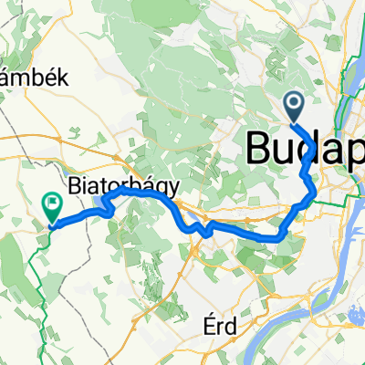 Monda utca, Budapest - Magyar utca, Etyek