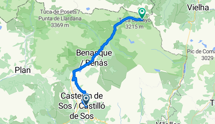 From Castejón de Sos to Benasque
