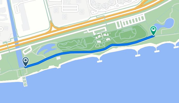 Route to East Coast Park Camping D