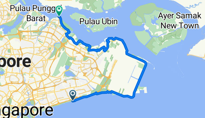 Route in Singapore