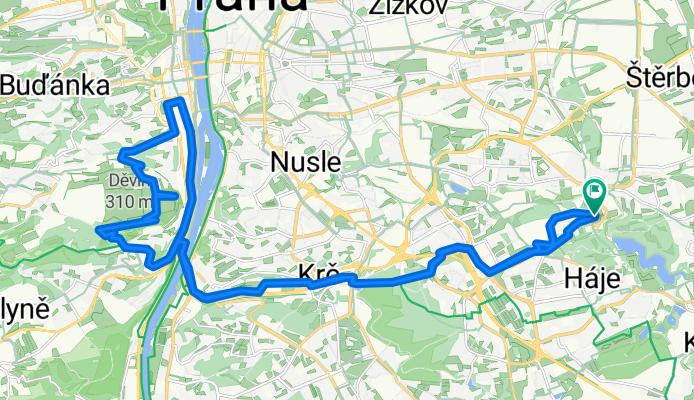 Mezi potoky, Praha 15 do Mezi potoky, Praha 15