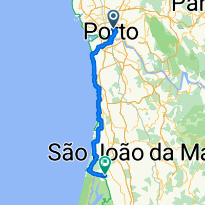 Praça do Mq de Pombal, Porto naar Rua Elías Garçia, Ovar